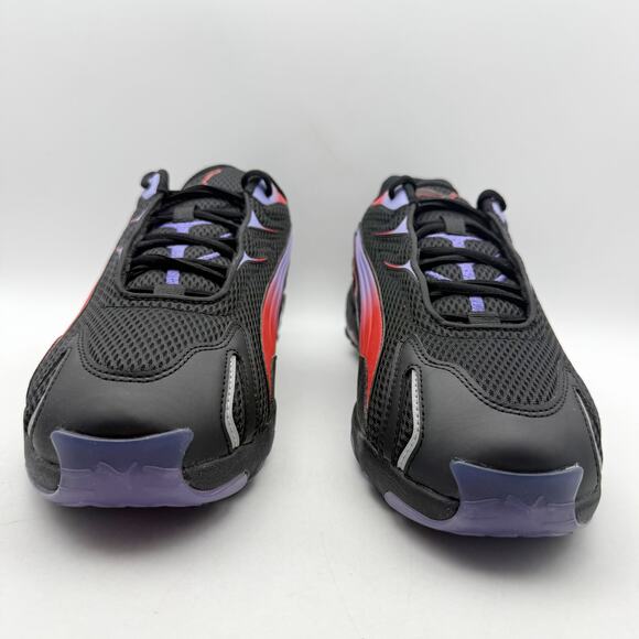 PUMA Mens Inhale Sneakers US 12 EU 46 Black Red Athletic Shoes NIB - Picture 6 of 12